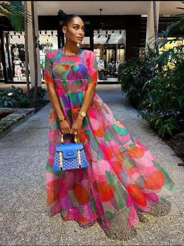 Swing Maxi Long Dress-SOLD OUT